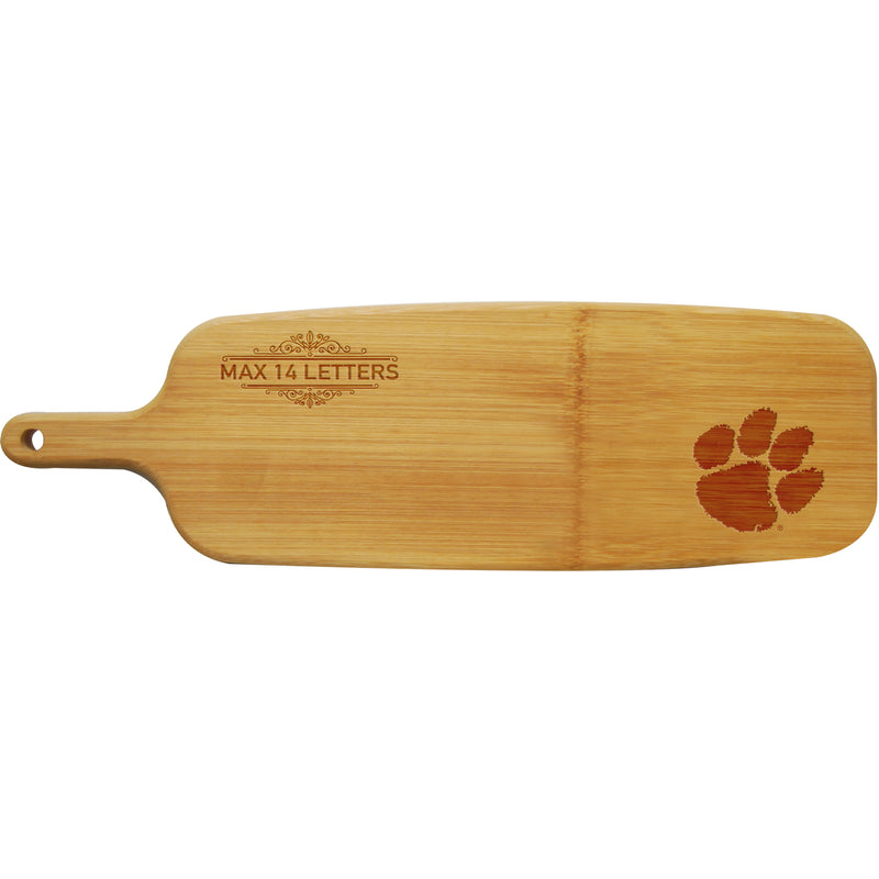 Personalized Bamboo Paddle Cutting & Serving Board | Clemson Tigers
Clemson Tigers, CLM, COL, CurrentProduct, Home&Office_category_All, Home&Office_category_Kitchen, Personalized_Personalized
The Memory Company