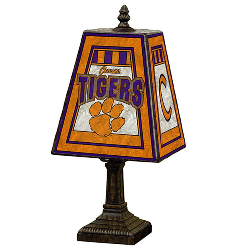14 Inch Art Glass Table Lamp | Clemson University Clemson Tigers, CLM, COL, CurrentProduct, Home & Office_category_All, Home & Office_category_Lighting 687746978130 $98.99
