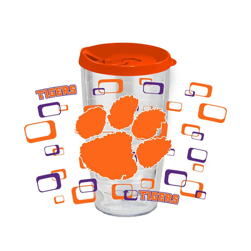 16OZ TRITAN SLIMLINE TUMBLER  CLEMSON
Clemson Tigers, CLM, COL, OldProduct
The Memory Company