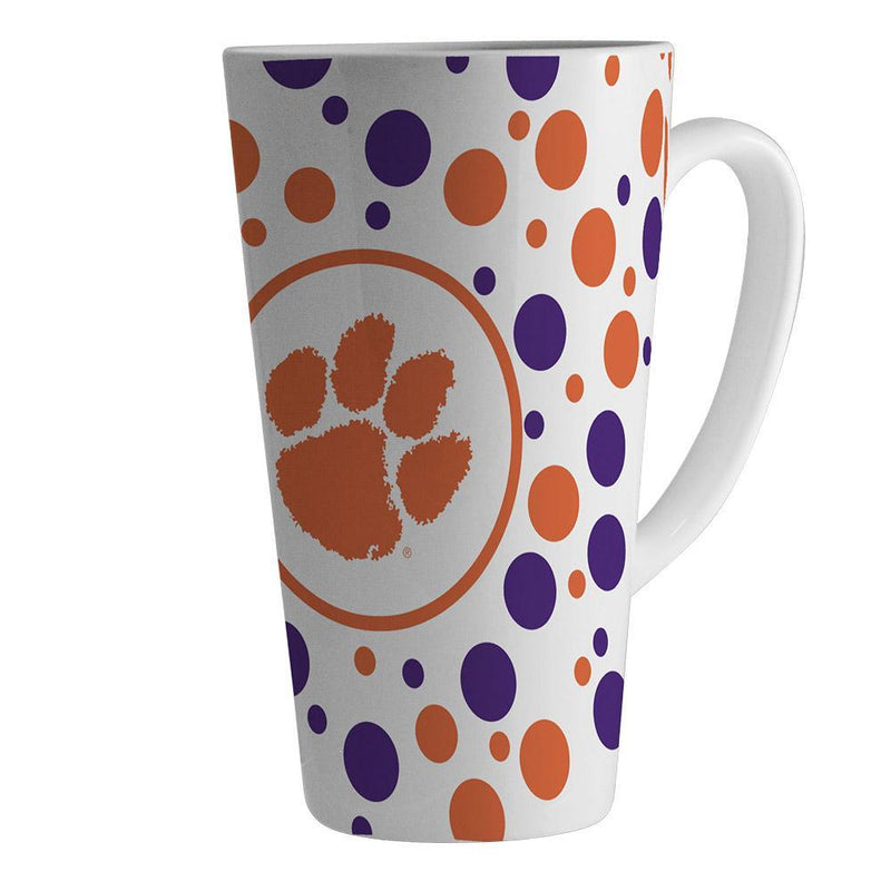 16oz White Polka Dot Latte | Clemson University
Clemson Tigers, CLM, COL, OldProduct
The Memory Company