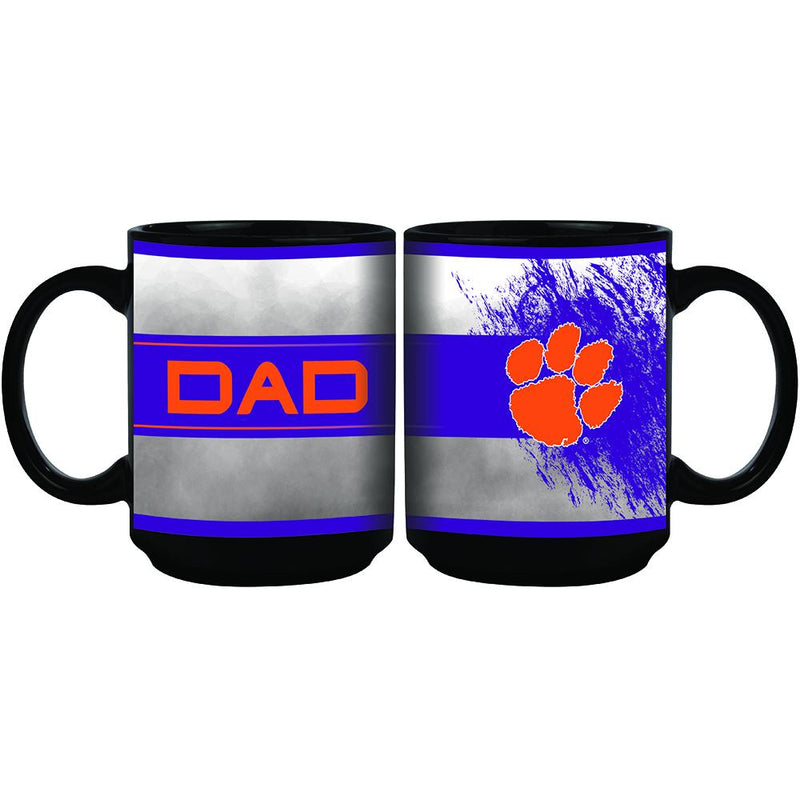 15oz Black Dad Mug | Clemson Clemson Tigers, CLM, COL, OldProduct 888966286696 $13