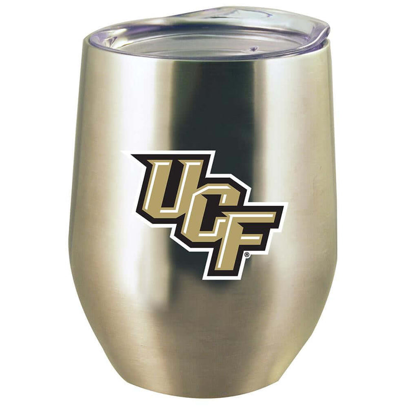 12oz Stainless Steel Stemless Tumbler w/Lid | Central Florida Central Florida Golden Knights, CNF, COL, CurrentProduct, Drinkware_category_All 888966599123 $21.99