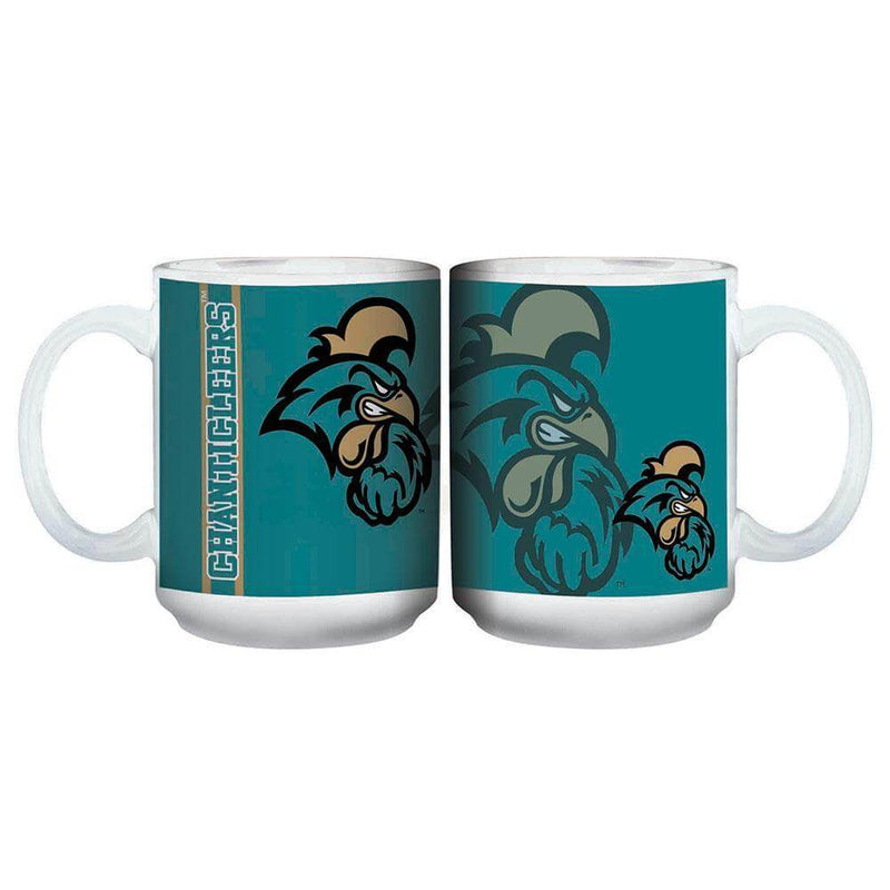 11oz Reflective Mug | Coastal Carolina University Coastal Carolina Univ Chanticleers, COC, Coffee Mug, COL, CurrentProduct, Drinkware_category_All, Mug, Mugs, Reflective Mug 888966305403 $14.99