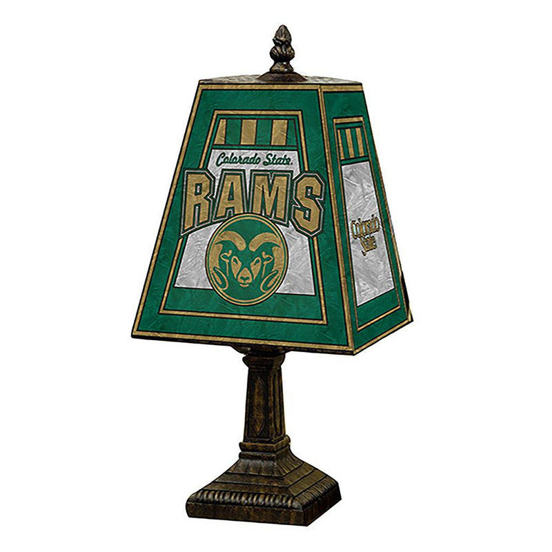 14 Inch Art Glass Table Lamp | Colorado State University COL, Colorado State Rams, COS, CurrentProduct, Home & Office_category_All, Home & Office_category_Lighting 687746503035 $98.99