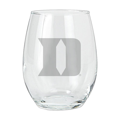 15oz Etched Stemless Tumbler | Duke Blue Devils COL, CurrentProduct, Drinkware_category_All, DUK, Duke Blue Devils 194207264720 $12.49