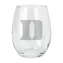 15oz Etched Stemless Tumbler | Duke Blue Devils COL, CurrentProduct, Drinkware_category_All, DUK, Duke Blue Devils 194207264720 $12.49