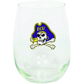 15oz Stemless Dec Wine Glass E Carolina
COL, CurrentProduct, Drinkware_category_All, East Carolina Pirates, ECU
The Memory Company