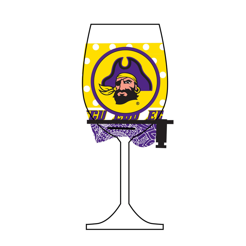 Wine Woozie Glass | ECarolina Univ
COL, East Carolina Pirates, ECU, OldProduct
The Memory Company