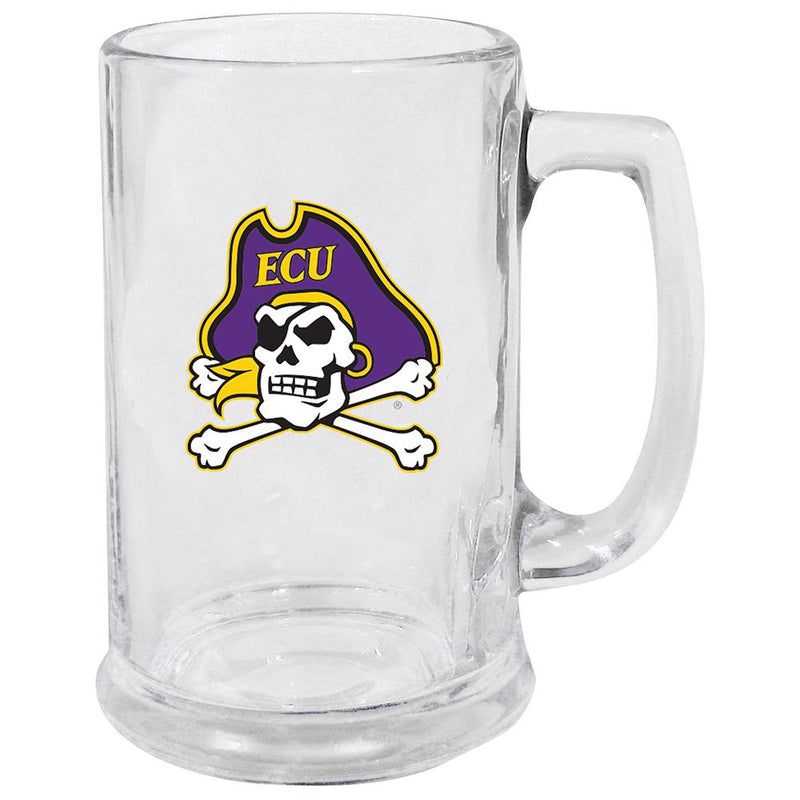 15oz Decal Glass Stein E Carolina COL, East Carolina Pirates, ECU, OldProduct 888966747609 $13