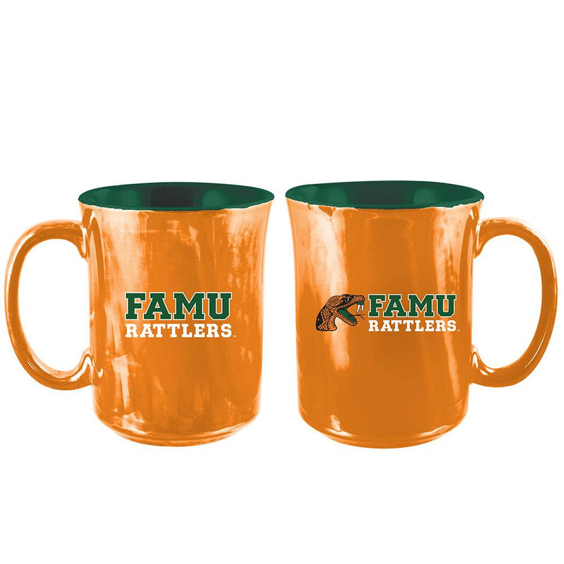 15oz Iridescent Mug Florida A&M COL, CurrentProduct, Drinkware_category_All, FAM, Florida A&M Rattlers 194207201404 $19.99