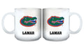 11oz White Personalized Ceramic Mug - Florida COL, CurrentProduct, Custom Drinkware, Drinkware_category_All, FL, Florida Gators, Gift Ideas, Personalization, Personalized_Personalized 194207464908 $20.11