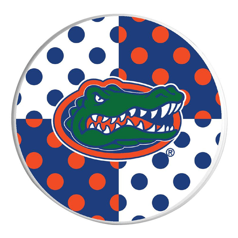 Single Two Tone Polka Dot Coaster | Florida University
COL, FL, Florida Gators, OldProduct
The Memory Company