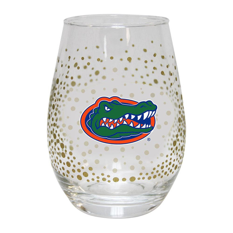15 oz Glitr Stmless Wn Gls U OF FLORIDA COL, FL, Florida Gators, OldProduct 888966958654 $14