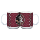 15oz Chevron Design White Mug | Florida St COL, Florida State Seminoles, FSU, OldProduct 687746112916 $12