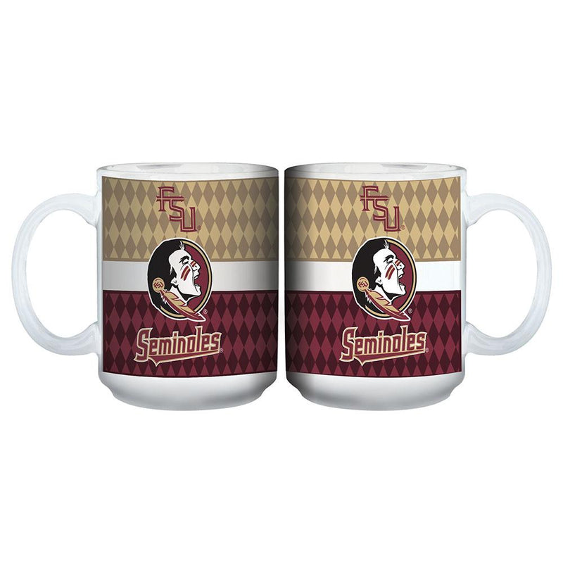 Inner Stripe Mug 15oz.Wht. Florida State
COL, Florida State Seminoles, FSU, OldProduct
The Memory Company