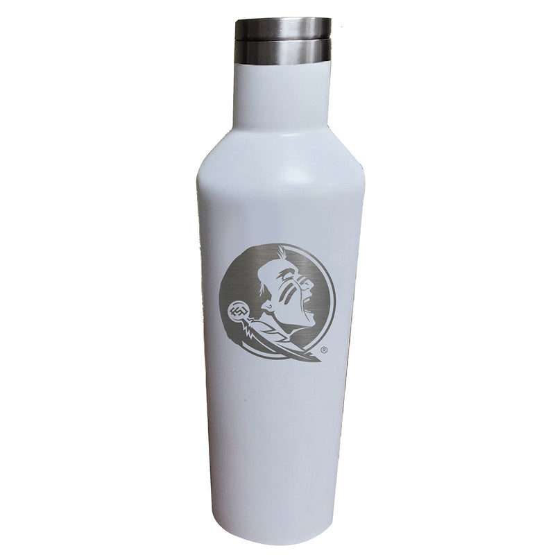 17oz White Etched Infinity Bottle | Florida State Seminoles