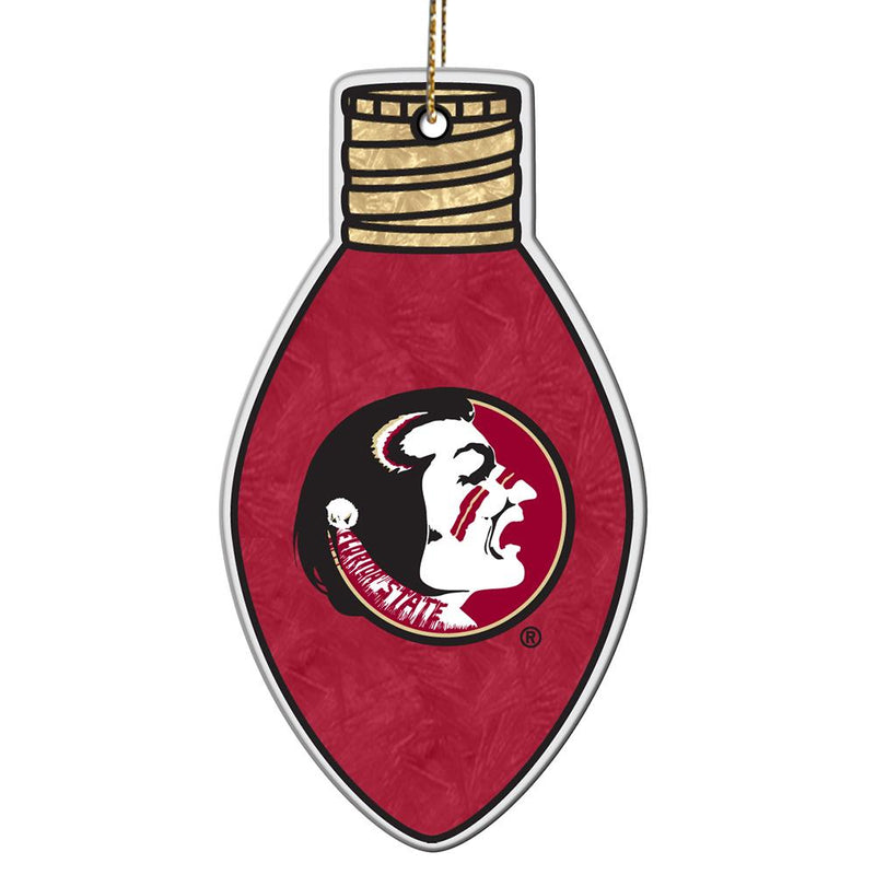 Art Glass Light Bulb Ornament | Florida State University
COL, Florida State Seminoles, FSU, OldProduct
The Memory Company