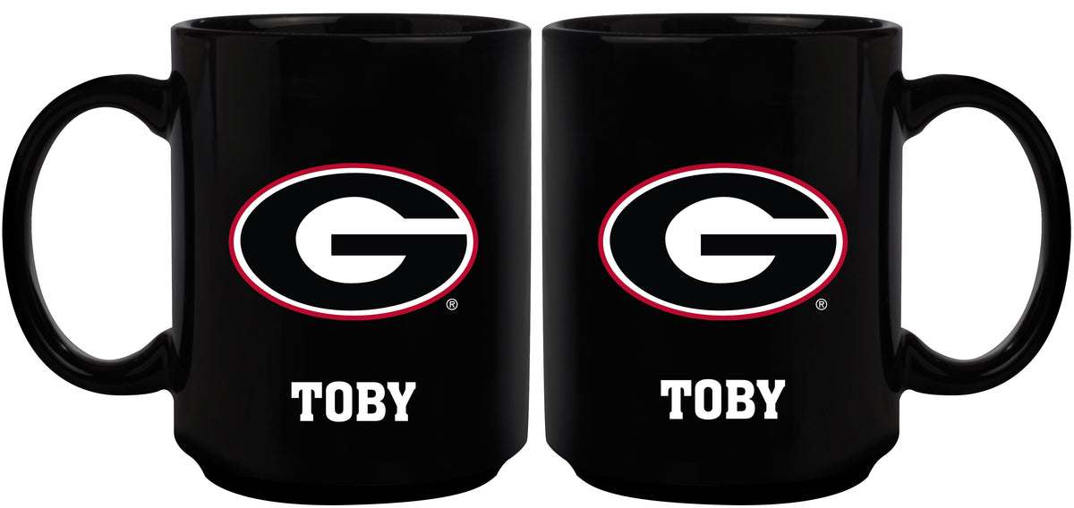15oz. Black Personalized Ceramic Mug - Georgia
COL, CurrentProduct, Drinkware_category_All, Engraved, GA, Georgia Bulldogs, Personalized_Personalized
The Memory Company