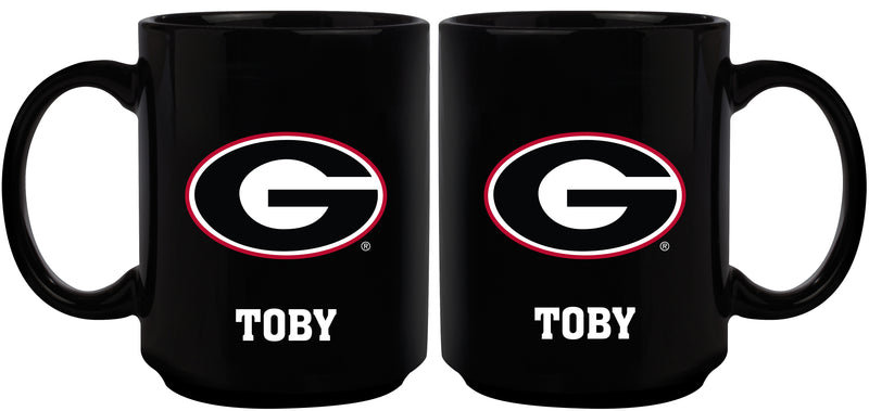 15oz. Black Personalized Ceramic Mug - Georgia
COL, CurrentProduct, Drinkware_category_All, Engraved, GA, Georgia Bulldogs, Personalized_Personalized
The Memory Company