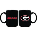 15oz B Mug Basic - University of Georgia COL, CurrentProduct, Drinkware_category_All, GA, Georgia Bulldogs 687746961071 $15.49
