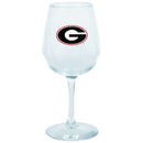 12.75oz Decal Wine Glass | University of Georgia COL, GA, Georgia Bulldogs, Holiday_category_All, OldProduct 888966685192 $12