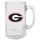 15oz Decal Glass Stein GA COL, GA, Georgia Bulldogs, OldProduct 888966749344 $13