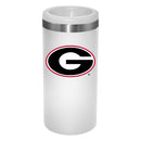 12oz White Slim Can Holder | Georgia Bulldogs