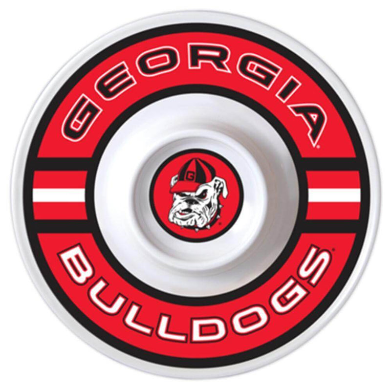 12 Inch Melamine Serving Dip Tray | University of Georgia COL, GA, Georgia Bulldogs, OldProduct 687746447124 $10