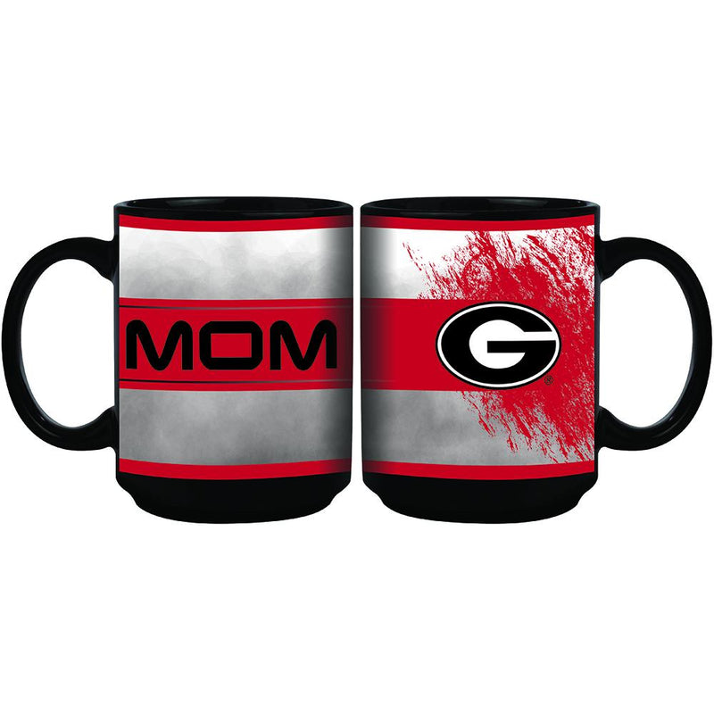 15oz Black Mom Mug | Georgia COL, GA, Georgia Bulldogs, OldProduct 888966284586 $13