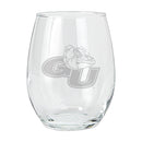 15oz Etched Stemless Tumbler | Gonzaga University Bulldogs COL, CurrentProduct, Drinkware_category_All, GON, Gonzaga University Bulldogs 194207264799 $12.49