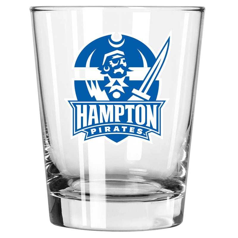 15oz Double Old Fashion Glass | Hampton Pirates COL, CurrentProduct, Drinkware_category_All, HAM, Hampton Pirates  $13.49