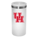 12oz White Slim Can Holder | Houston Cougars