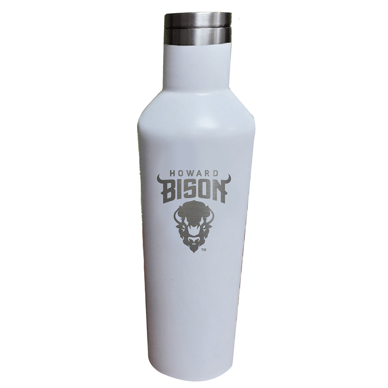 17oz White Etched Infinity Bottle | Howard Bison