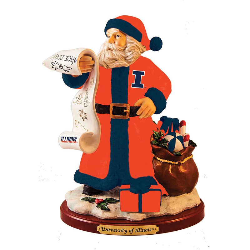 2015 Naughty Nice List Santa Figure |  IL
COL, Holiday_category_All, ILL, Illinois Fighting Illini, OldProduct
The Memory Company
