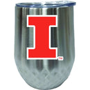 12oz Stainless Steel Diamond Tumbler | Illinois Fighting Illini COL, CurrentProduct, Drinkware_category_All, ILL, Illinois Fighting Illini 888966670310 $28.49
