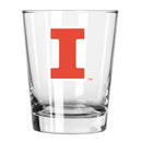 15oz Glass Tumbler | Illinois Fighting Illini COL, CurrentProduct, Drinkware_category_All, ILL, Illinois Fighting Illini 888966938441 $11