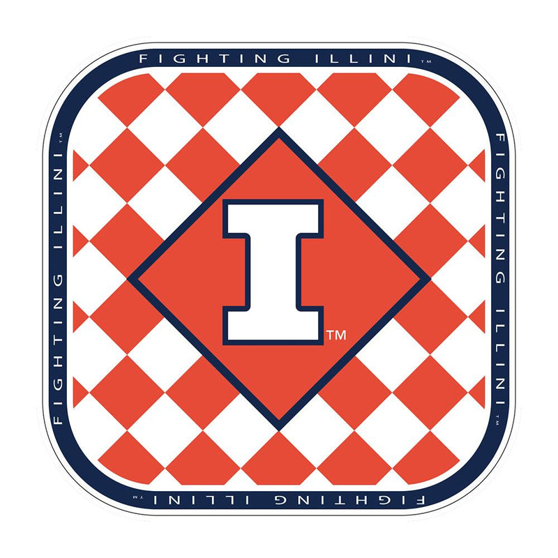 8 Pack 9 Inch Square Paper Plate | Illinois Fighting Illini
COL, ILL, Illinois Fighting Illini, OldProduct
The Memory Company