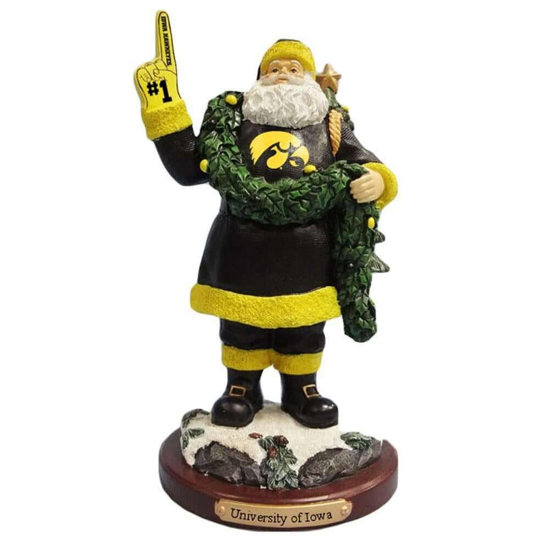 #1 Santa Ornament | Iowa University