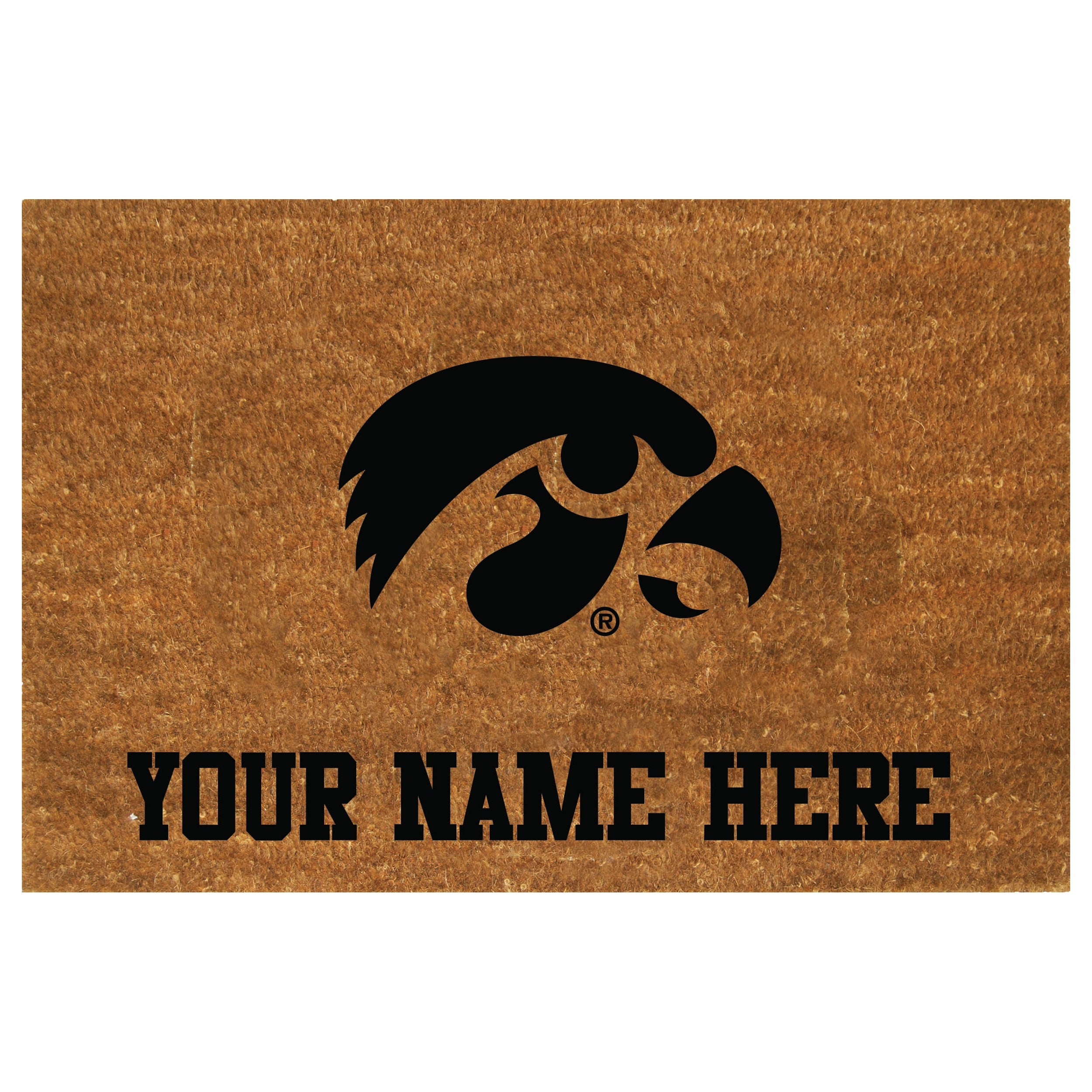 Personalized Doormat | Iowa Hawkeyes