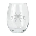 15oz Etched Stemless Tumbler | Iowa State Cyclones COL, CurrentProduct, Drinkware_category_All, Iowa State Cyclones, IWS 194207264850 $12.49