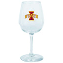 12.75oz Decal Wine Glass | Iowa State University COL, Holiday_category_All, Iowa State Cyclones, IWS, OldProduct 888966687103 $12