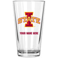 17oz Personalized Pint Glass | Iowa State Cyclones