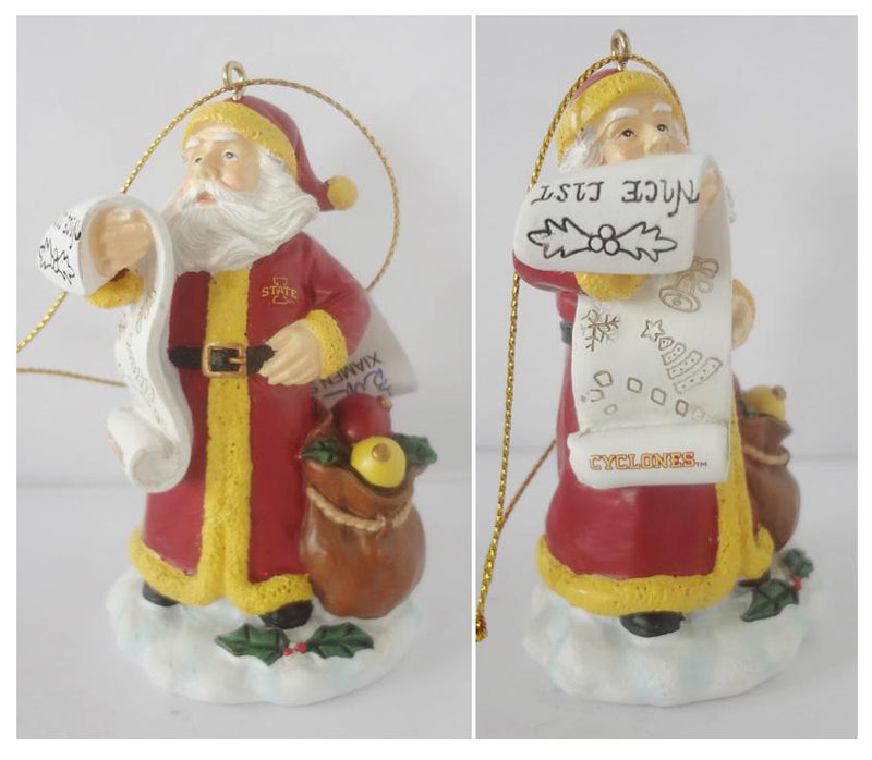 2015 Naughty Nice List Santa Ornament | Iowa St
COL, Iowa State Cyclones, IWS, OldProduct
The Memory Company