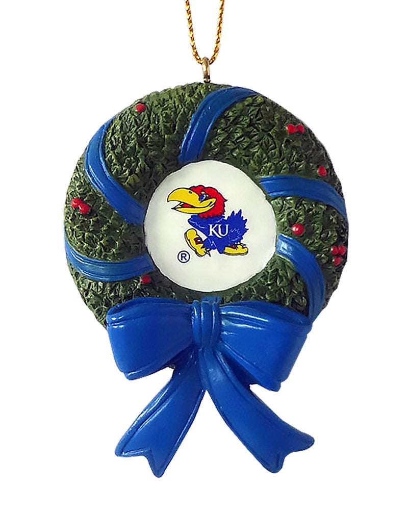 Wreath Ornament | Kansas Jayhawks
COL, KAN, Kansas Jayhawks, OldProduct
The Memory Company