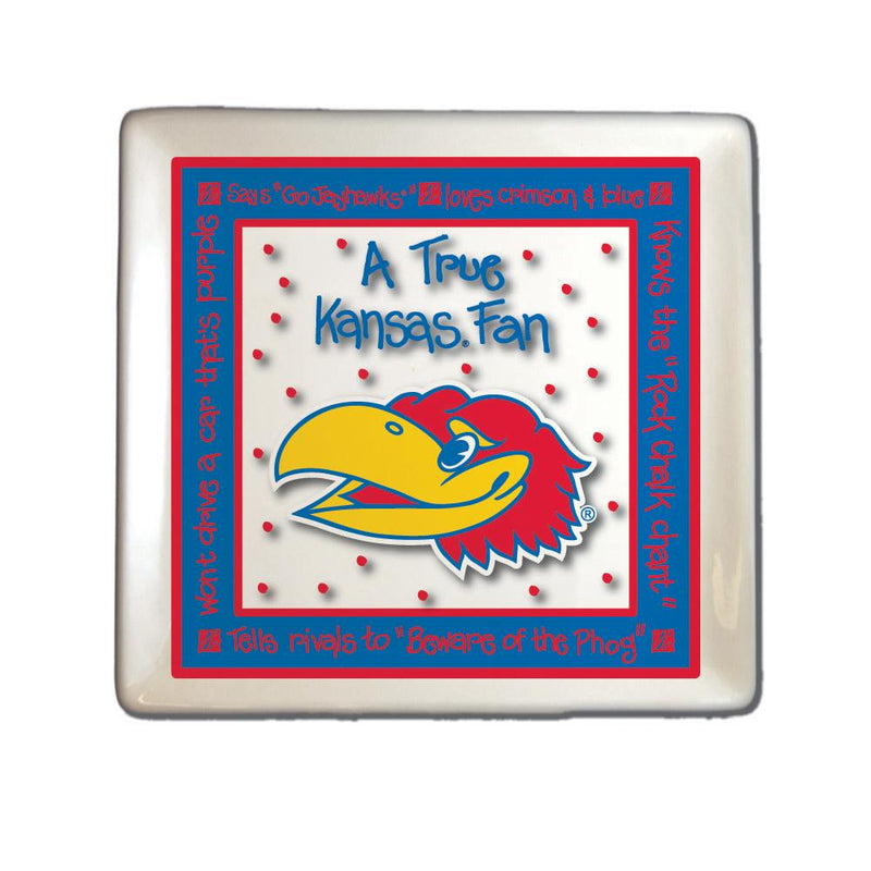 True Fan Square Plate | Kansas Jayhawks
COL, KAN, Kansas Jayhawks, OldProduct
The Memory Company