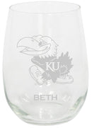 15oz Personalized Stemless Glass Tumbler | Kansas Jayhawks
COL, CurrentProduct, Custom Drinkware, Drinkware_category_All, Gift Ideas, KAN, Kansas Jayhawks, Personalization, Personalized_Personalized
The Memory Company