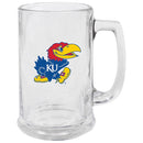 15oz Decal Glass Stein | Kansas Jayhawks COL, KAN, Kansas Jayhawks, OldProduct 888966753327 $13