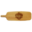 Bamboo Paddle Cutting and Serving Board | Kansas Jayhawks Men's Basketball National Champions 2022