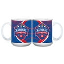 15oz White Sublimated Mug | Kansas Jayhawks Men's Basketball National Champions 2022