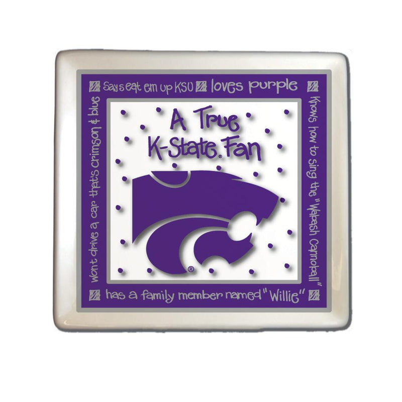 True Fan Square Plate - Kansas State University
COL, Kansas State Wildcats, KAS, OldProduct
The Memory Company